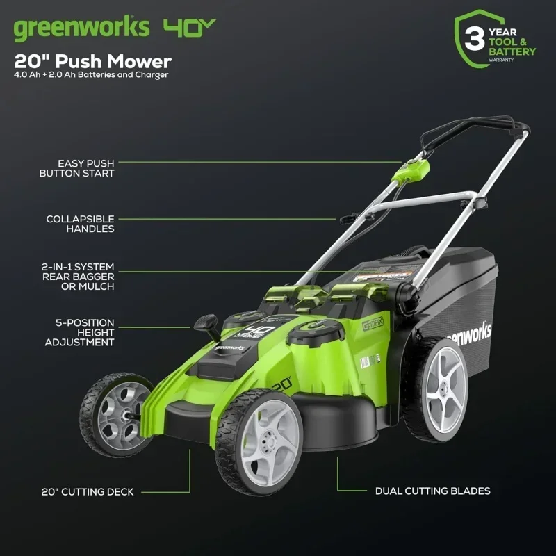 QWGreenworks 40V 20