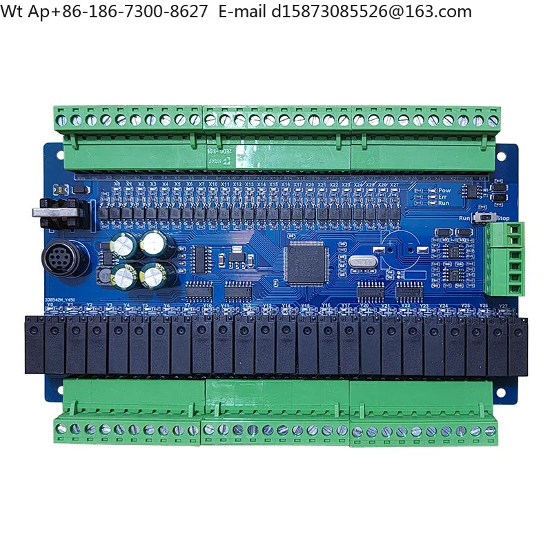 PLC industrial control board programmable logic controller is compatible with FX2NFX1N  without perpetual calendar