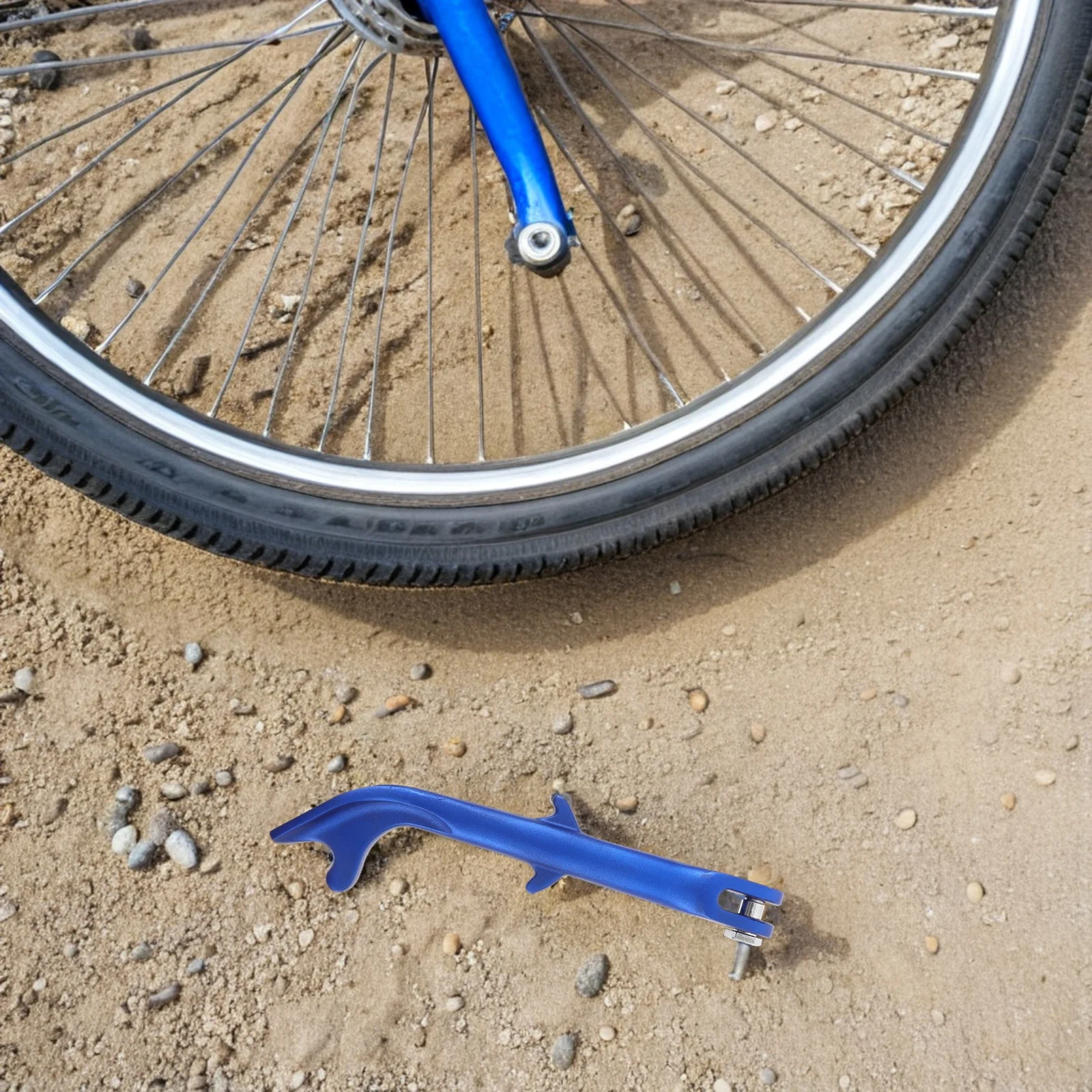 

Aluminum Alloy Motorcycle Kickstand Secure Side Stand for Electric Scooters Heavy-Duty Parking Stand Outdoor Garage Stable