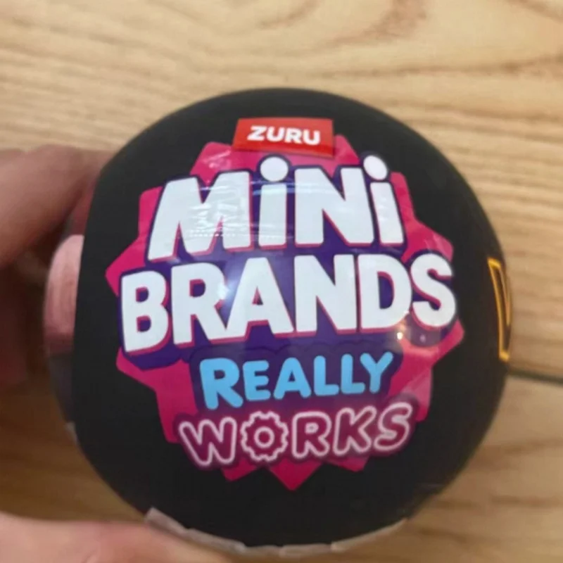 New Original Mini Really Works Surprise Ball Mini Vinyl Record Collectible Blind Box Dollhouse Decoration Collectable Fans Gift view 2