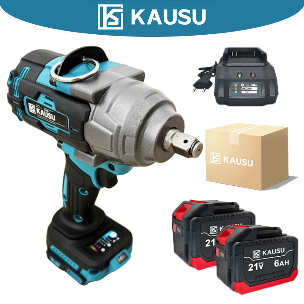 

Электрический ударный гайковерт 1/2 дюйма, бесщеточный, макс. 2500 Нм, аккумуляторный перезаряжаемый электрический ключ, электроинструмент для батареи Makita 18 В