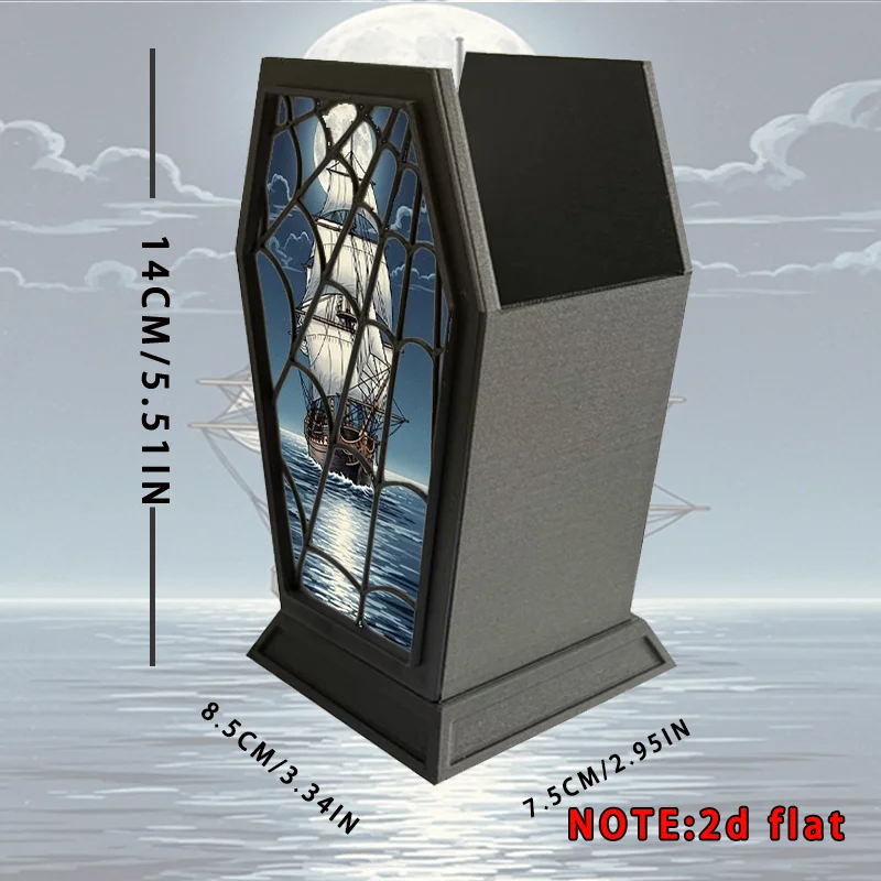 Home Office With View - Portalápices con Vista al Océano y