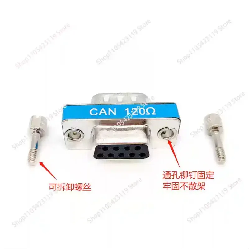 

CAN Bus Termination Resistor - DB9 Revolution Mother - Built-in 120 Ohm for ValueCAN-Vector-ETAS Compatible