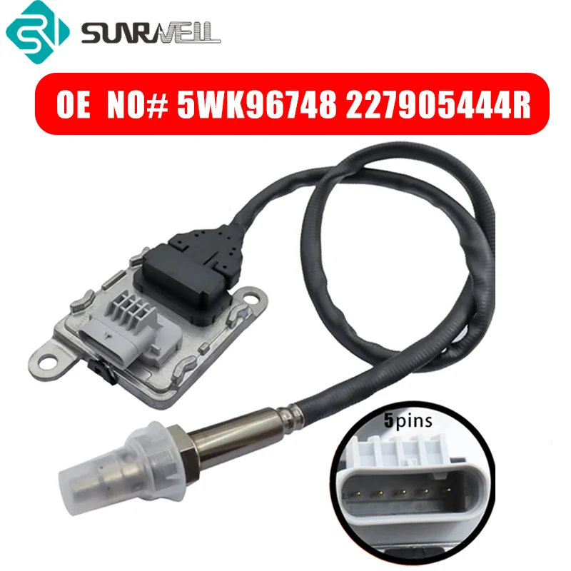 

5WK9 6748 227905444R Nitrogen Oxygen NOx Sensor for Renault Traffic Opel Vauxhall Vivaro Nissan Nitrogen and Oxygen Sensors