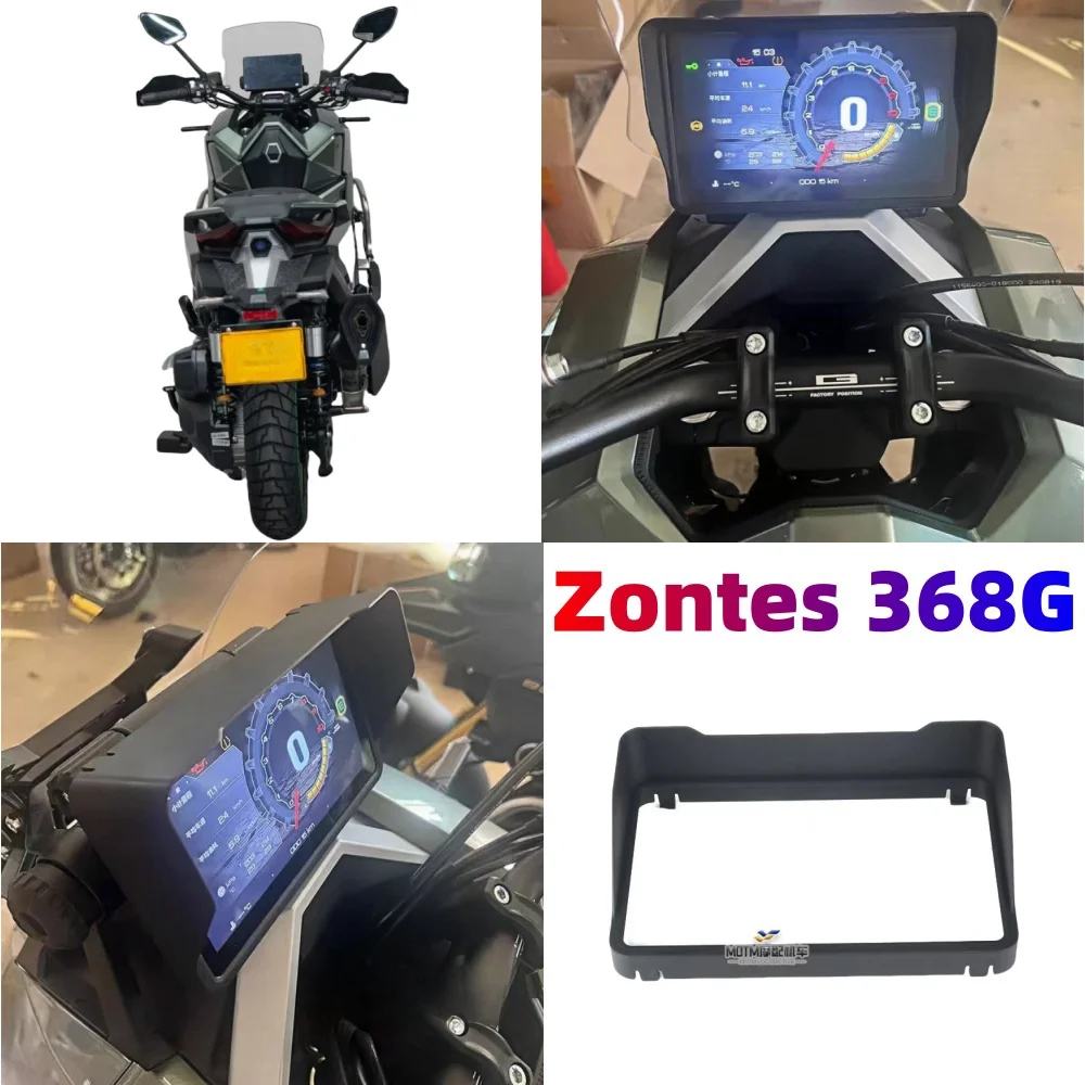 

Applicable to Motorcycle Zontes 368g Sunshade, Light-Proof and Anti-Dizziness Protection Instrument Cover 24 Models