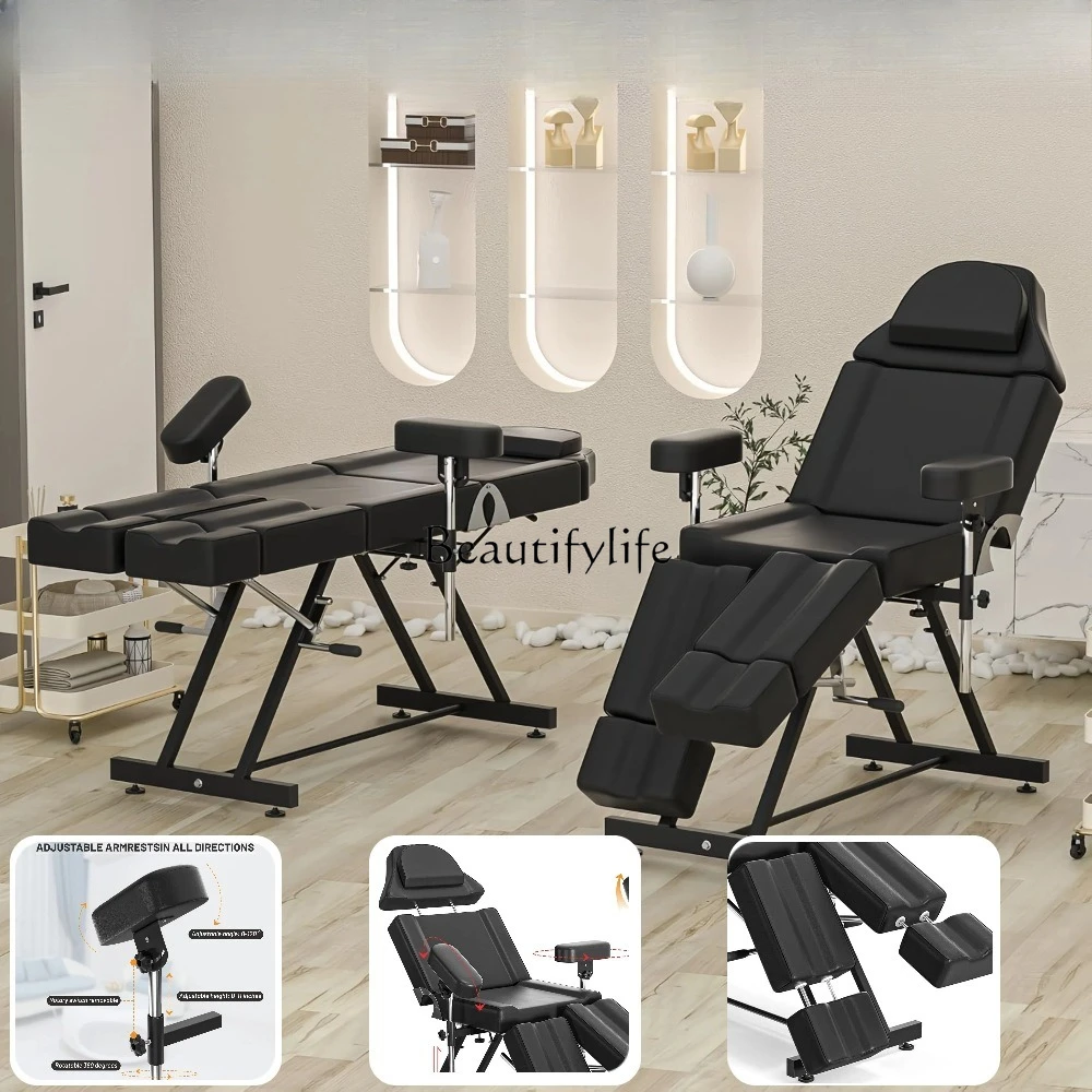 

02*Beauty bed full body massage leisure massage chair adjustable beauty chair