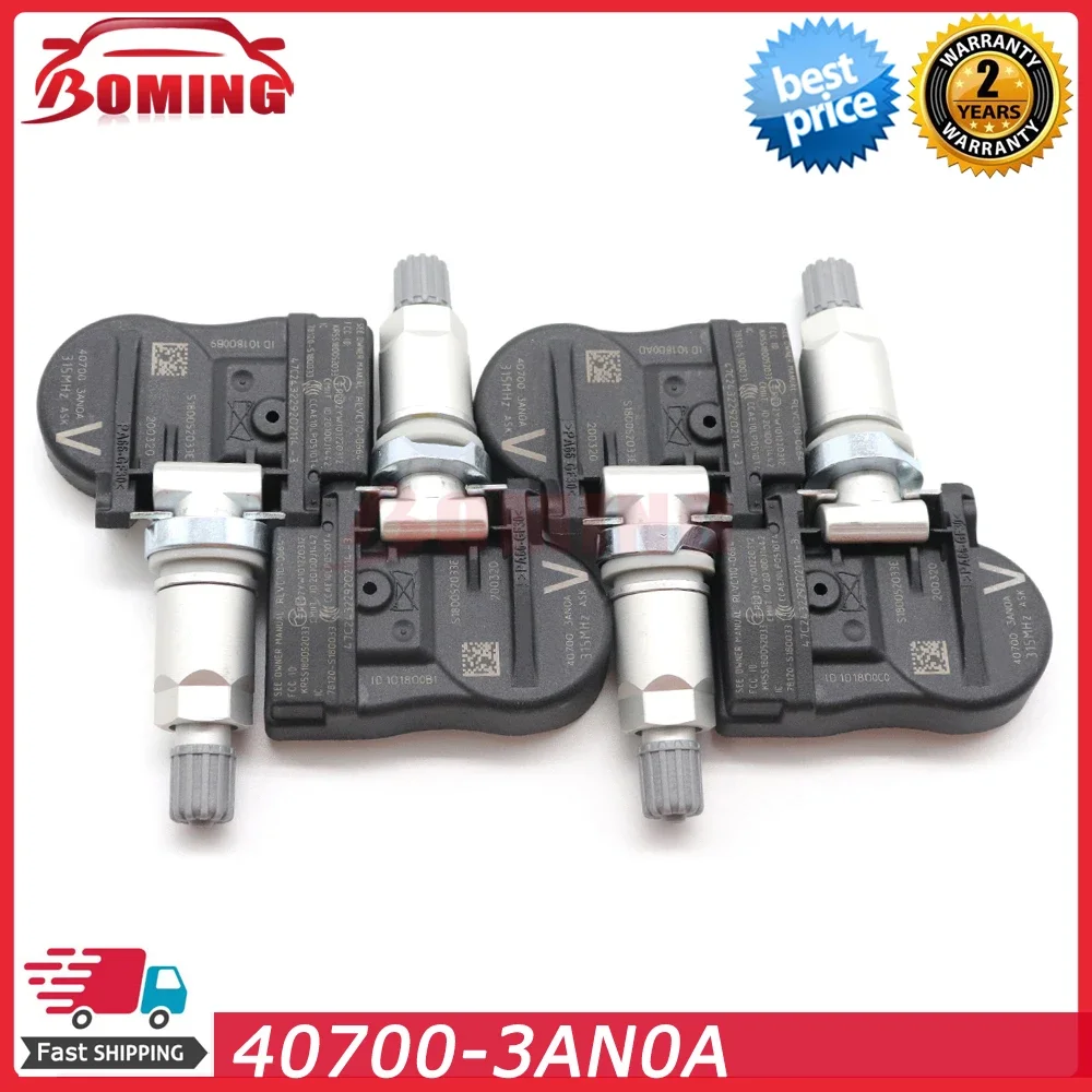 

40700-3AN0A Автомобильный датчик давления в шинах TPMS для Nissan Frontier Maxima NV200 Sentra Versa 315 МГц 407003 AN0A Новый
