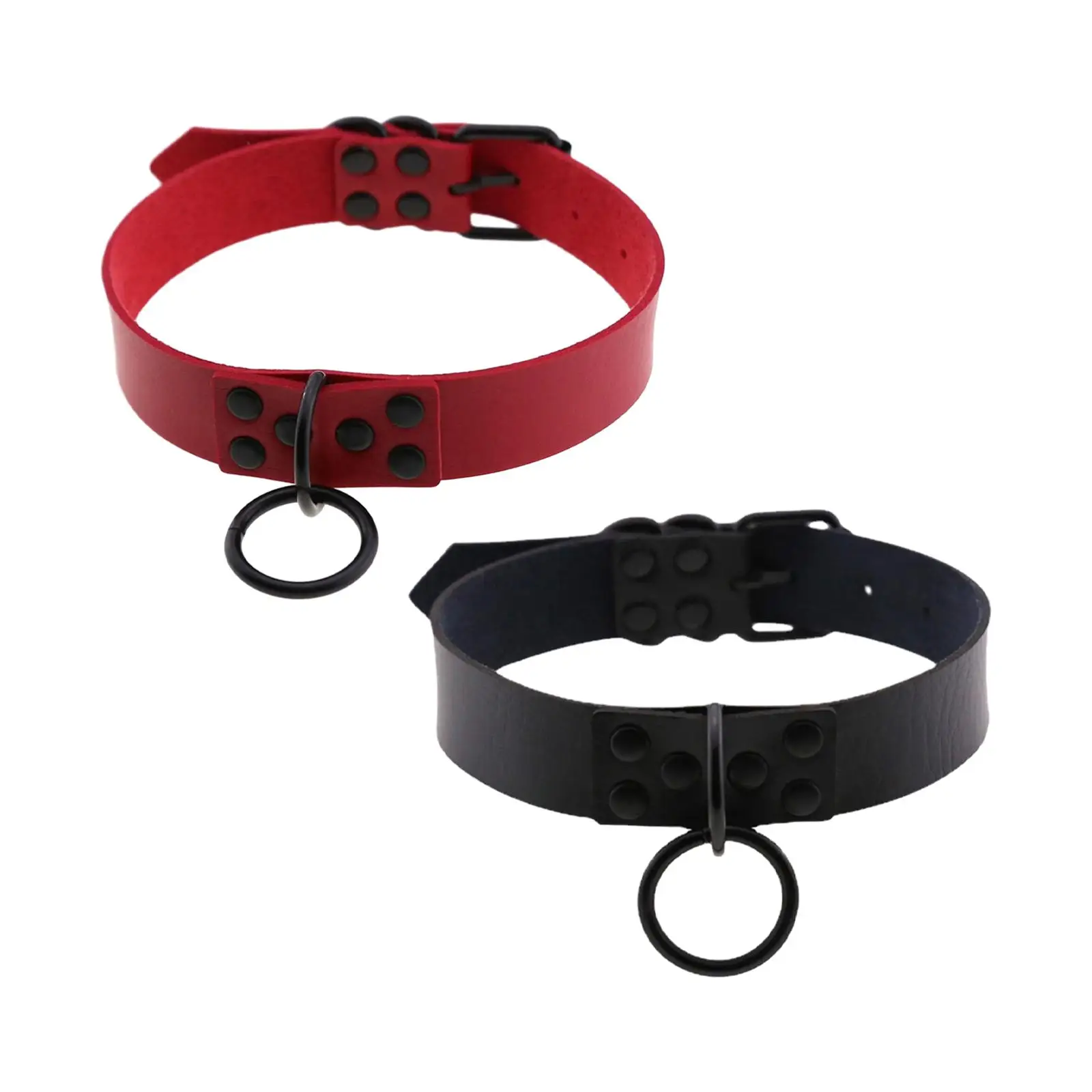 بو الجلود المختنق خمر القوطية الشرير المختنق المختنق طوق للنساء الرجال