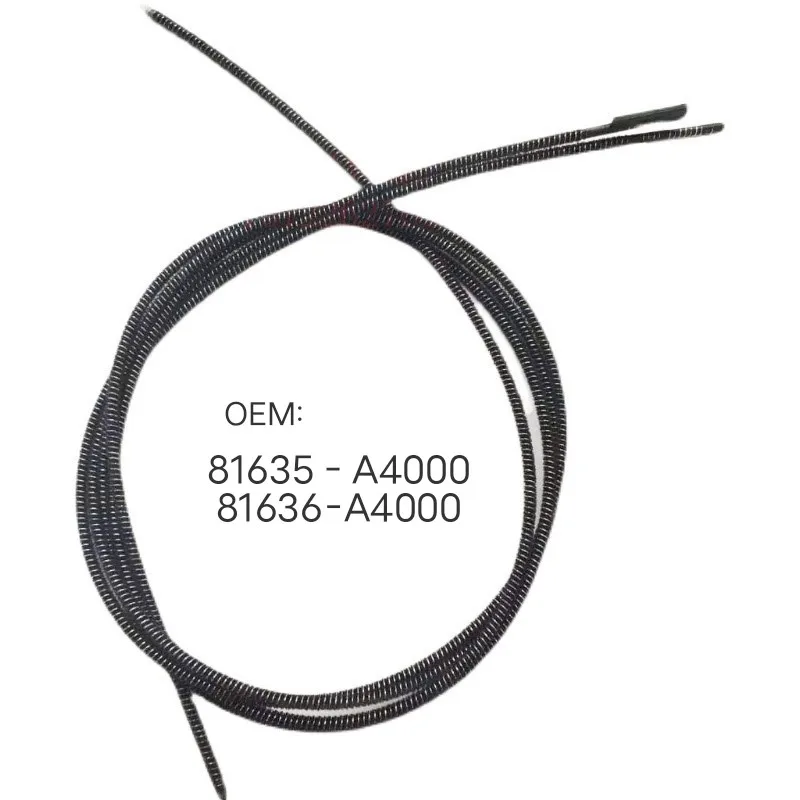 Automobile panoramic sunroof cable skylight glass steel wire cable For Kia Carens 2013-2018 New Carens OEM 81635-A4000 81636-A40