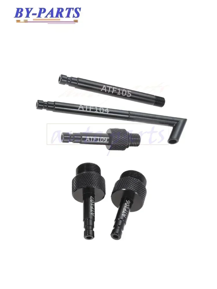 Adaptador de llenado de aceite fluido de transmisión de 5 piezas 722,9 ATF DSG CVT 09G 01J VAS6262-1 para VW Audi Benz