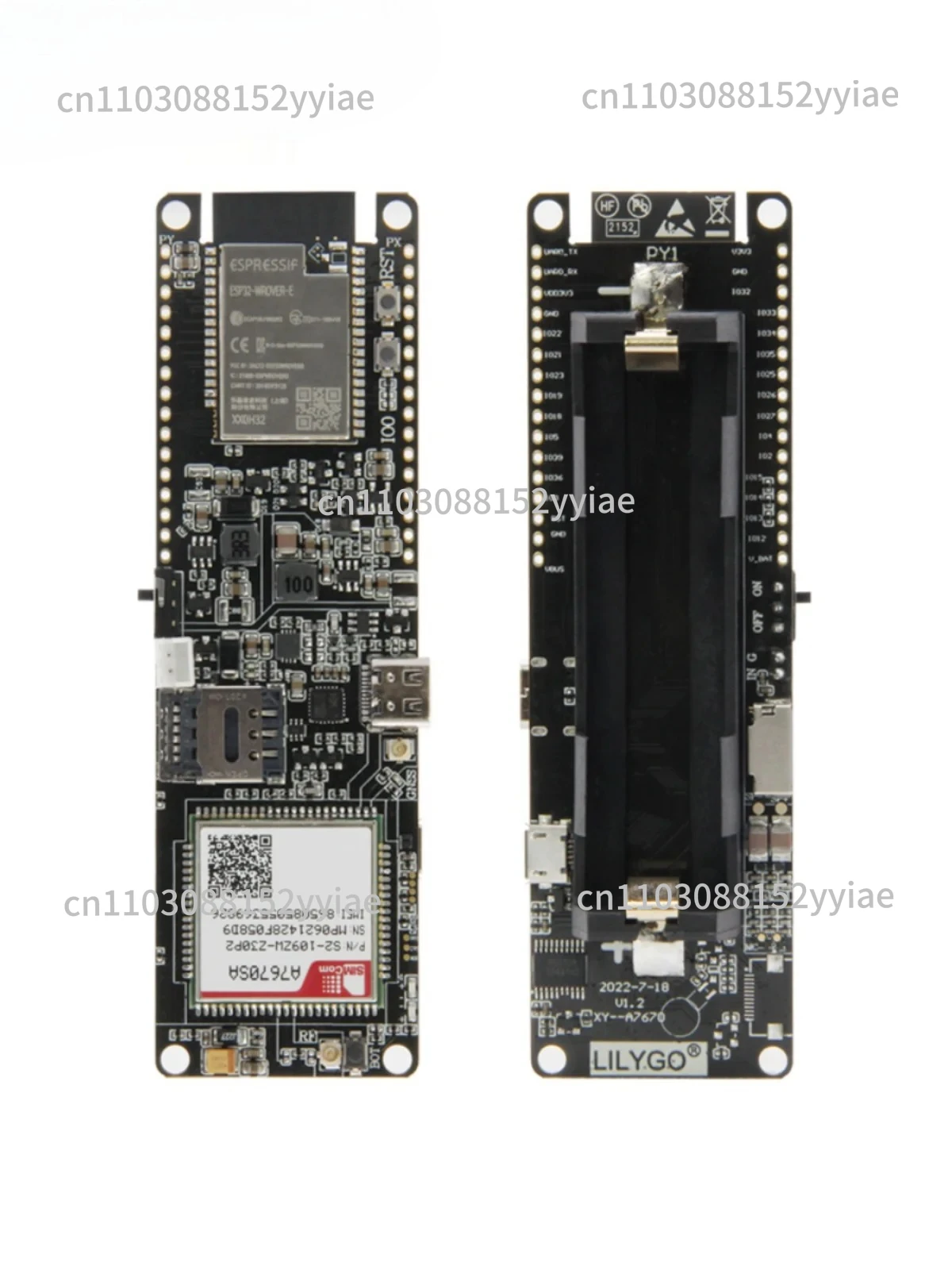 

T-A7670SA 4G LTE CAT1 MCU32Microcontroller Support GSM GPRSedge