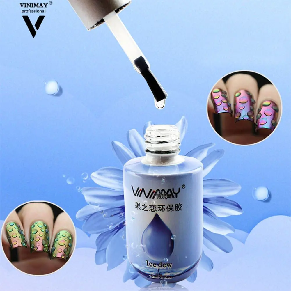 Decoratie Primer Bubble Vernis Decor Accessoires DIY UV Losweken Waterdruppels Transparante Nagelgel Manicure