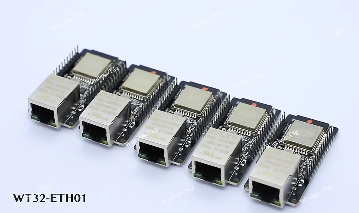 Module Ethernet et WiFi ESP32 WT32-ETH01, Bluetooth 4.2 double Mode, convertisseur série vers Ethernet, 10/100 Mbps RJ45, carte evb ESP32