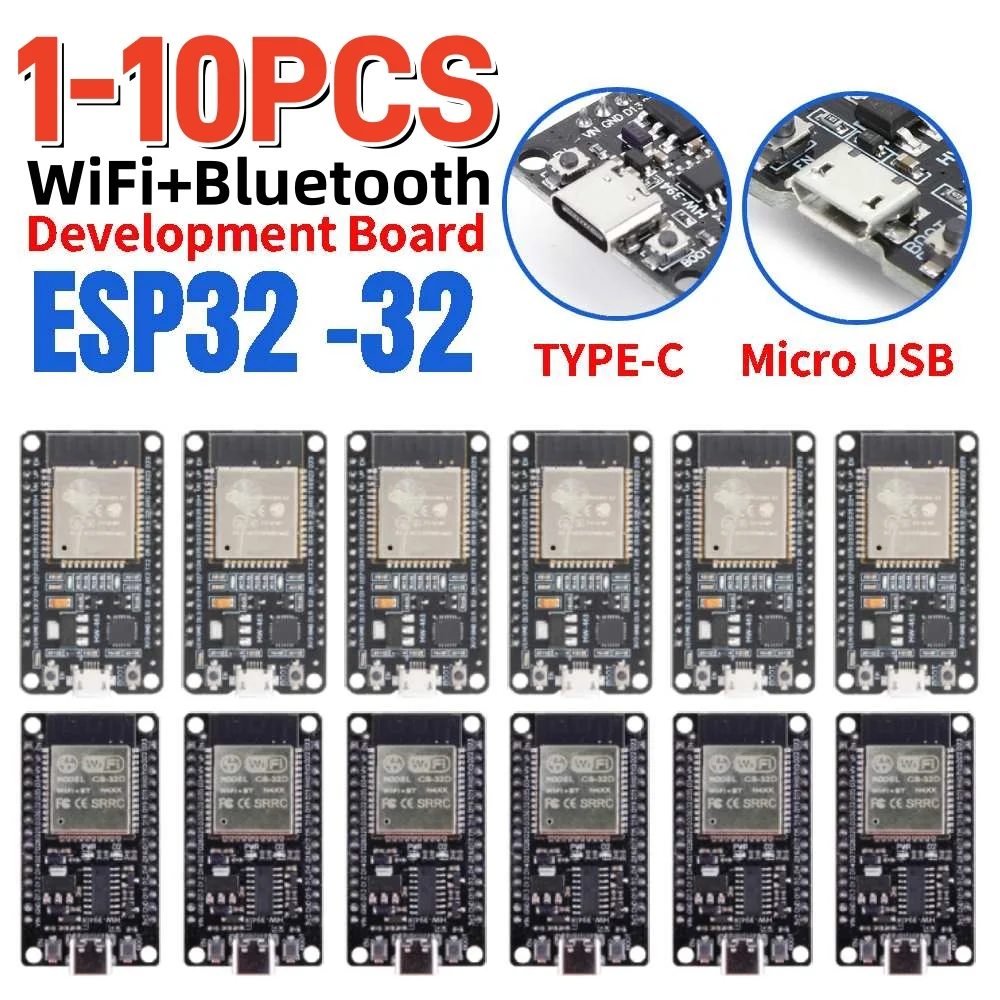1-10X ESP32 WROOM-3…