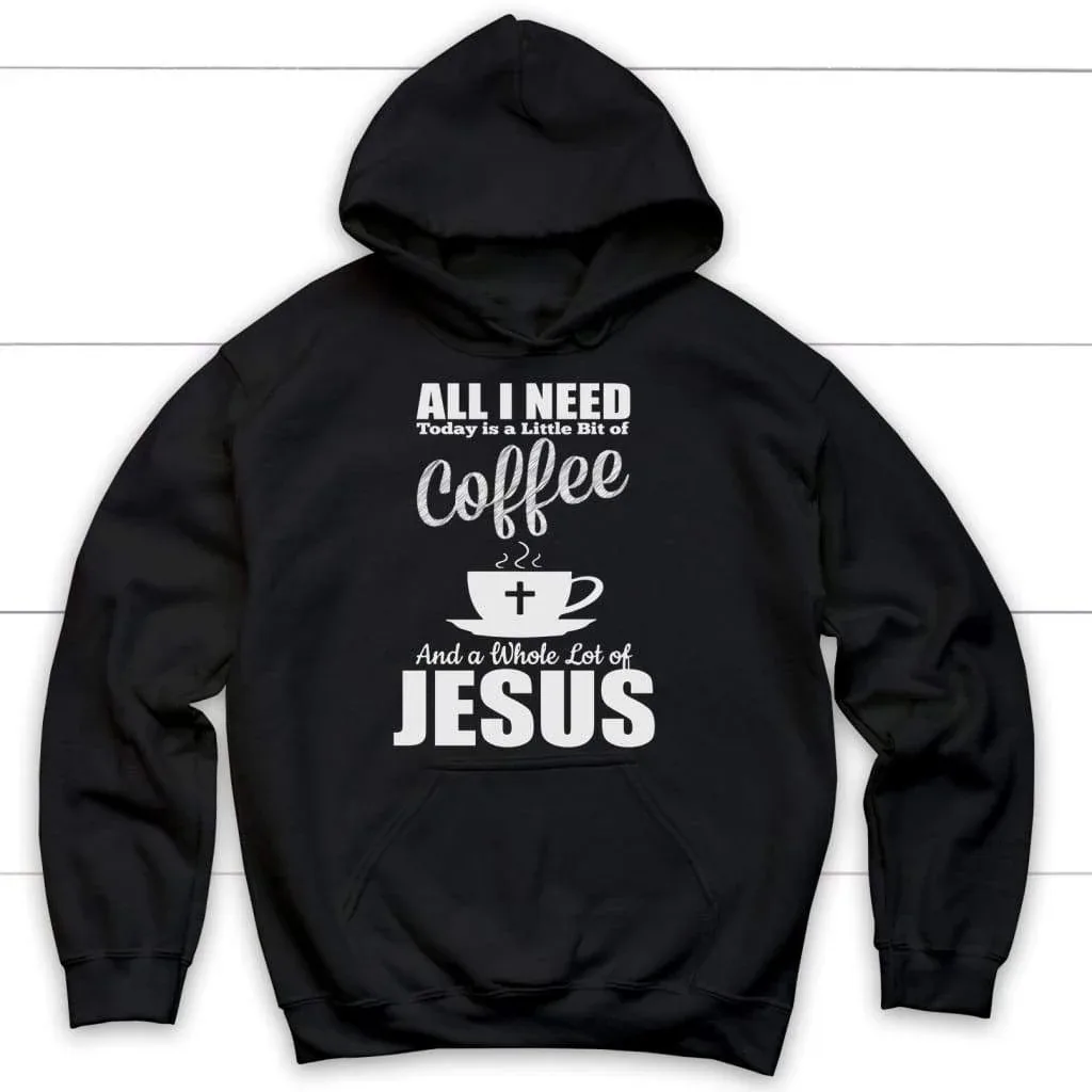

Толстовка All I Need Today Is Jesus and Coffee, мужская и женская толстовка с длинными рукавами, пуловер Y2k, топы, спортивная одежда, мужская одежда