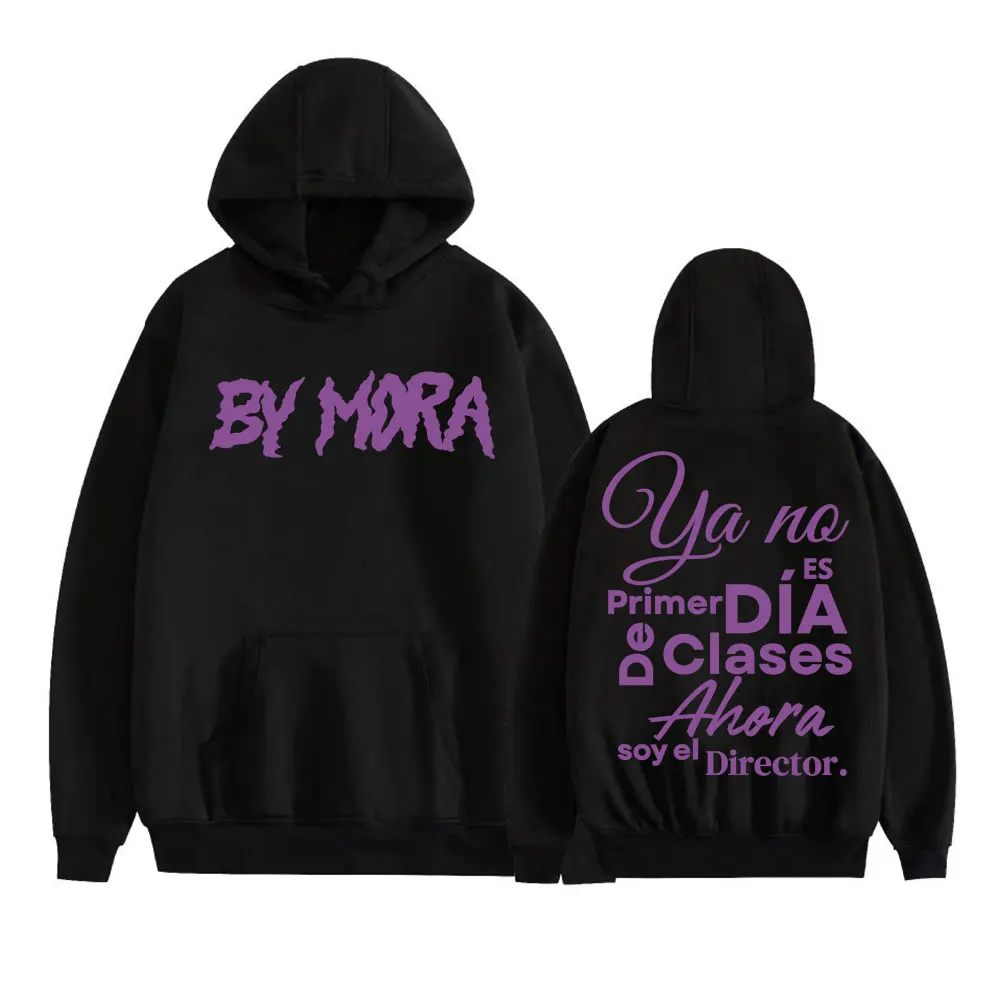 Rapper Mora Music Album Graphic Hoodies Men's Women Fashion High Street Hip Hop Sweatshirts Casual Long Sleeve Pullovers Hoodie