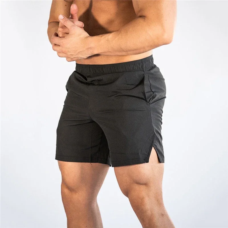 Running Shorts Mens Summer Gym Jogging Exercise Shorts Men's Sports Fitness Quick-drying Multiple Pockets Short Sweatpants