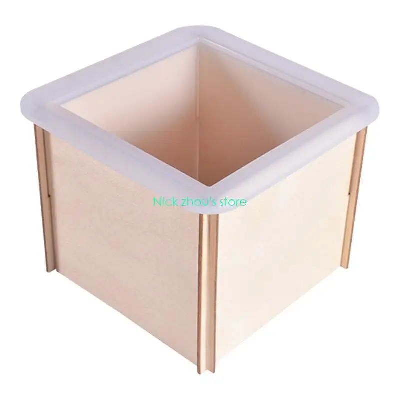

E15E Cube Tabletop Ornaments Epoxy Resin Mold Handmade Home Decoration Silicone Mould DIY Crafts Plaster Mold