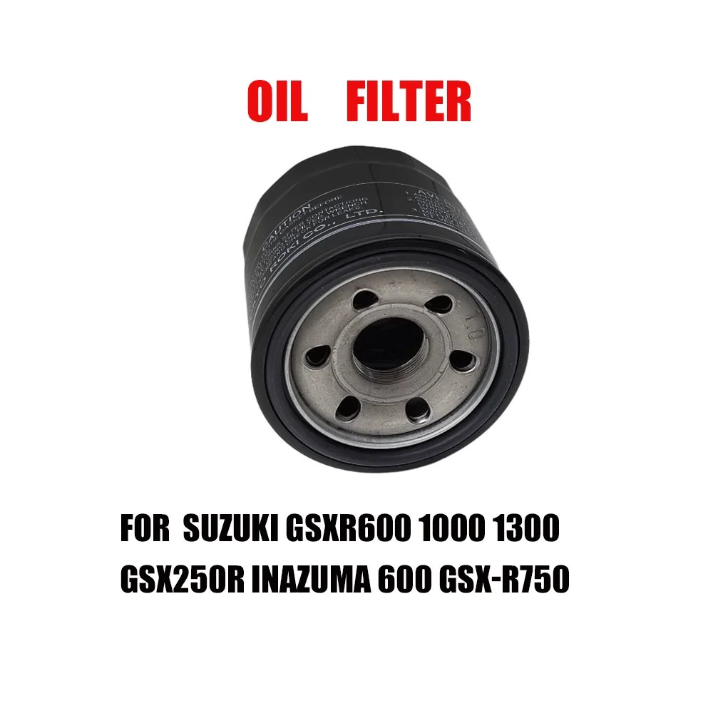

For Suzuki GSXR600 1000 1300 GSX250R INAZUMA 600 GSX-R750 Motorcycle engine Oil Filter