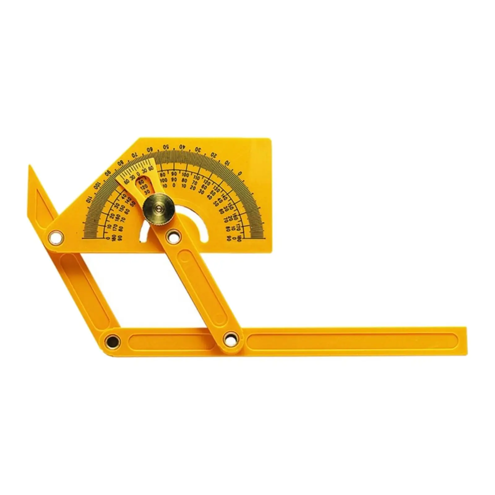 Portable Protractor Angle Finder Measuring Tool 0 to Woodworking