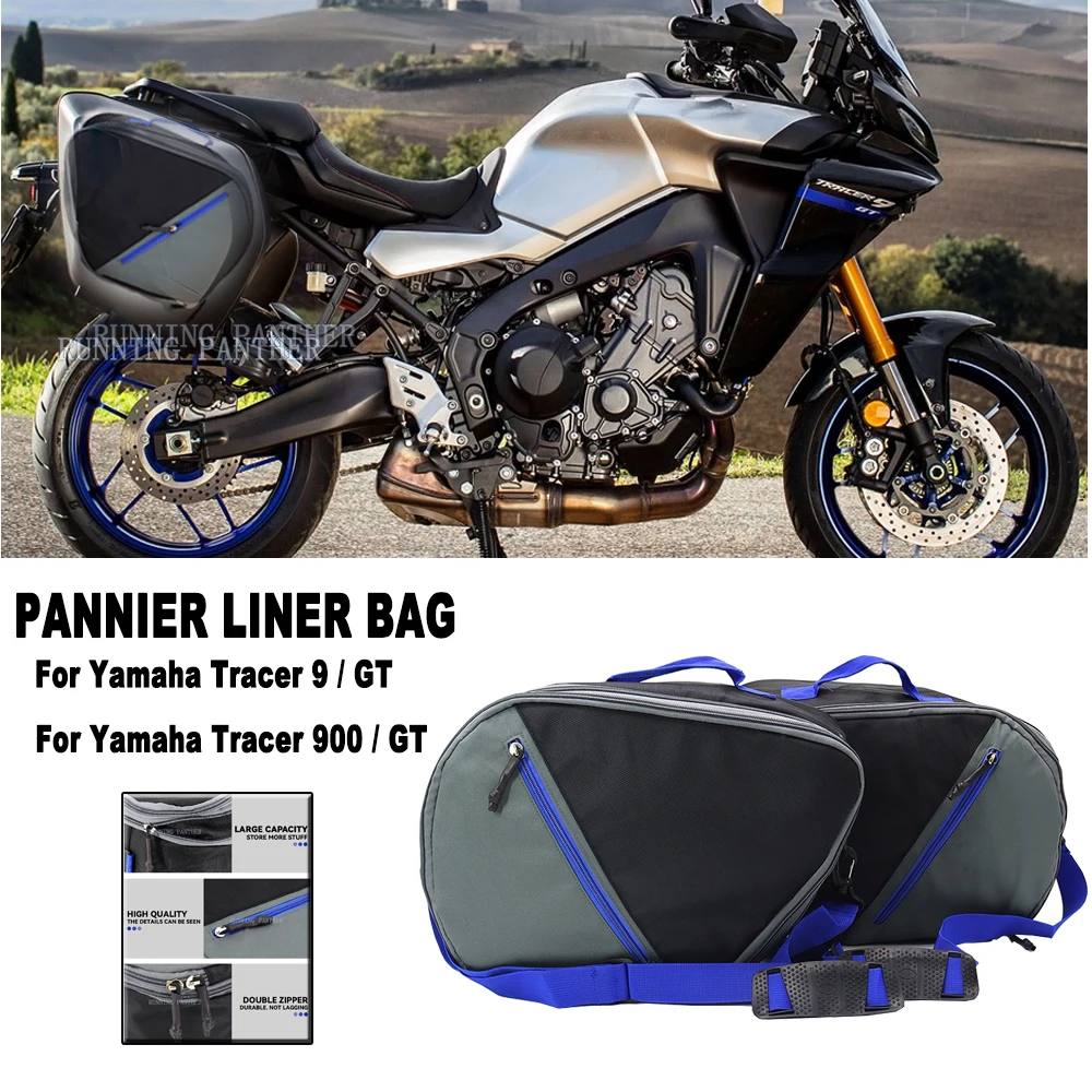 

Motorcycle Waterproof Side Case Box Luggage Liner Inner Bag Storage Saddle Bags For YAMAHA TRACER 9 / 900 GT 9GT 900GT 2020 2021