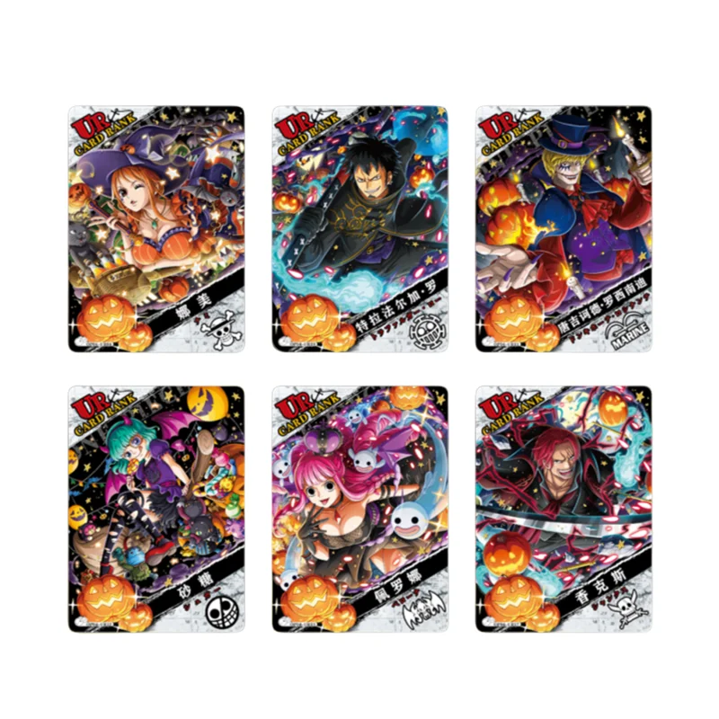 ONE PIECE Card Dress Rosa Booster Box Luffy Zoro Anime TCG Trading Card Game Collections Flash Cards Kids Birthday Gift