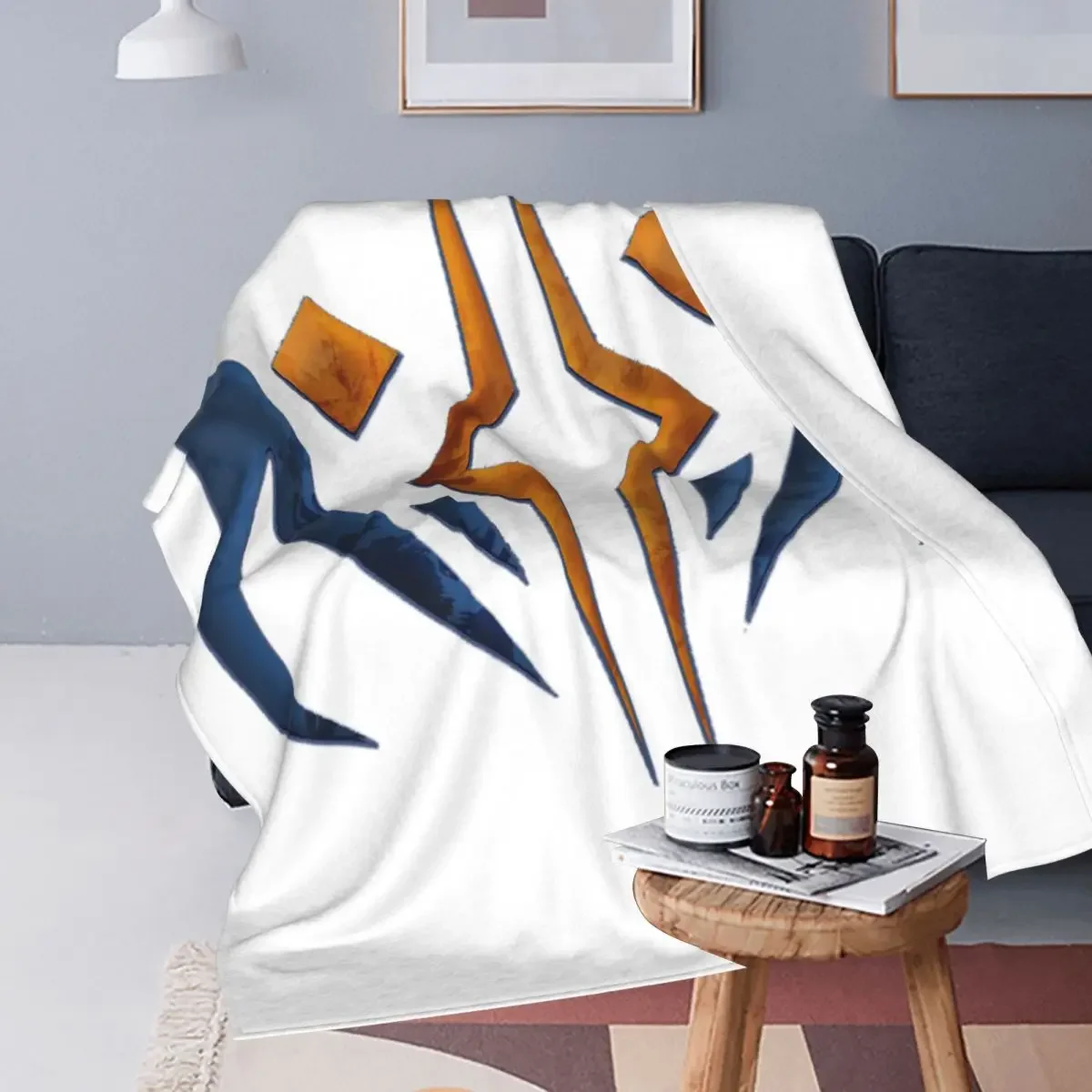 Ahsoka & Rex Blanket Soft Warm Flannel Throw Blanket Bedspread for Bed Living room Picnic Travel Home Couch