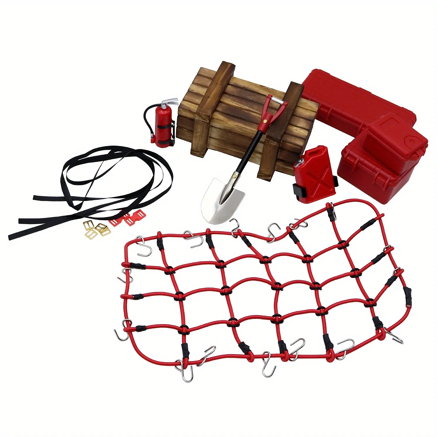 1/ 10 RC Car Simulated Decorations Tool Accessories For 1/ 10 RC TRX4 SCX10 WPL C14 C24 B14 B36 CB05s MN D90 FJ45 MN99S