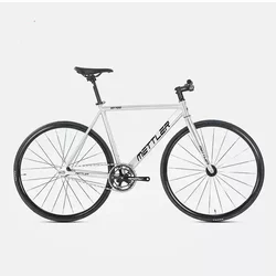 Racing Single Speed Track Bike Fixed Gear Bicycle Fixie Bikes Aluminum Alloy 52cm Frameset 700C Windbreaker Wheels Cycling