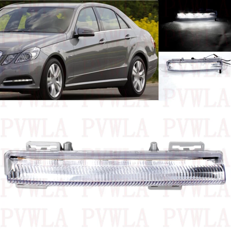 

Left Side Front LED DRL Daytime Running Fog Lights Lamp A2049068900 For Benz W212 E250 E300 E350 2009 2010 2011 2012 2013