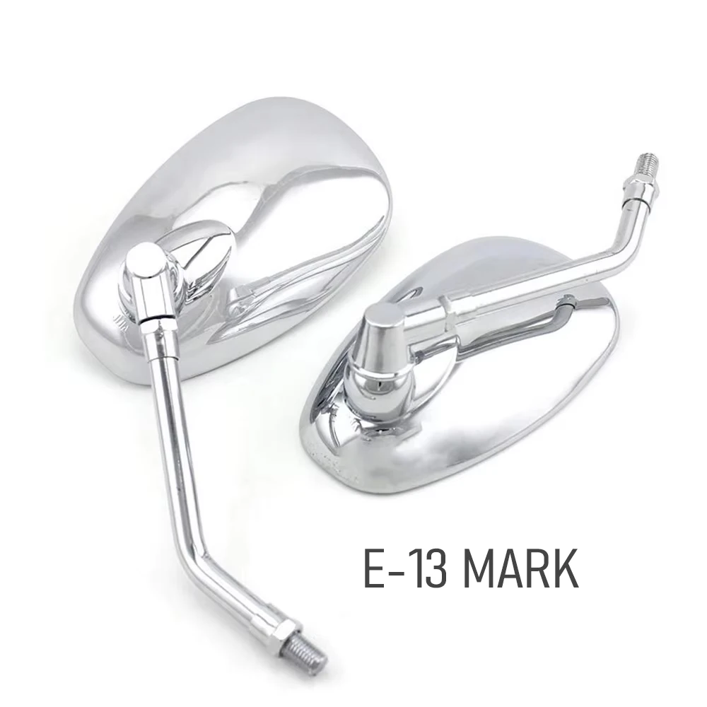 E-MARK Rear view mirror For YAMAHA Vmax Virago 535 V-Star 650 1100 1300 Warrior Royal Star Motorcycle Mirror motorbike Mirror