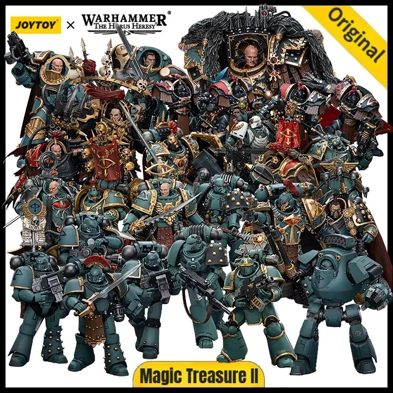 JOYTOY 1/18 Hijos de Horus Aximand Justaerin Terminator Abaddon MKIII MK VI Dark Emissary Consul