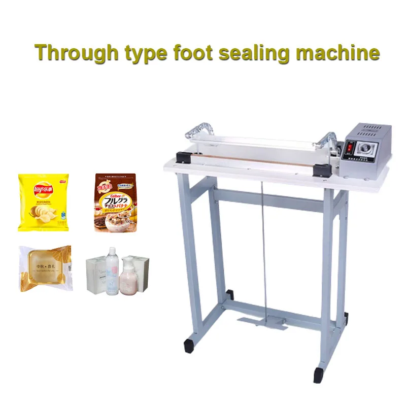 Multifunctional Foot Pedal Impulse Plastic Bag Sealer Used For Food/Beverage/Granules/Pastry/Heat Shrinkable Film Packaging Tool