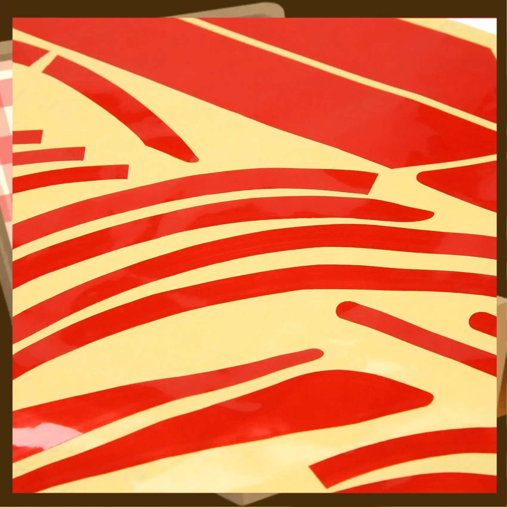 

2 Set Reflective Stickers Scooter Full Set Stickers For Xiaomi Series Kickscooter Foldable Stickers(Red)-AA85