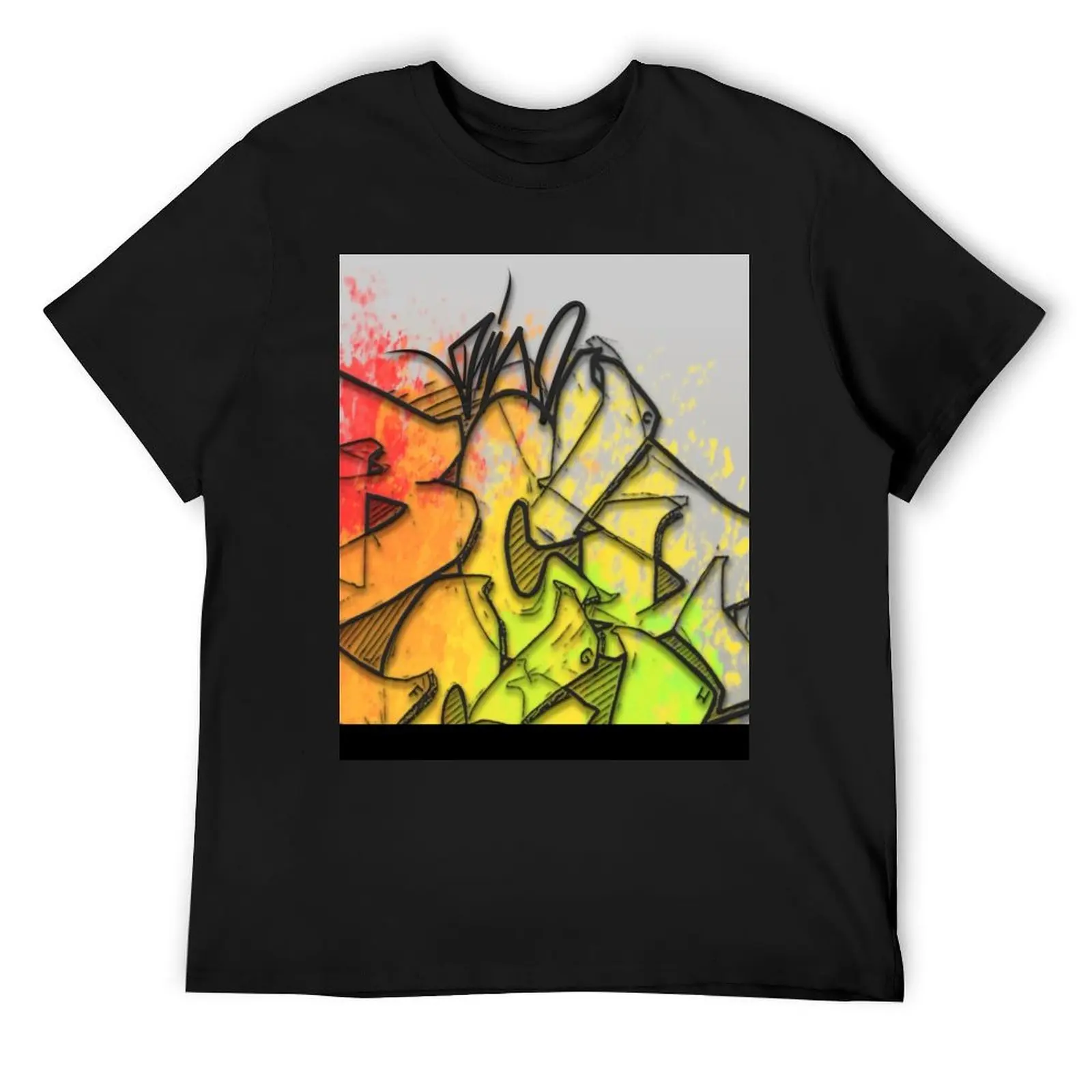 Top notch, handmade, high quality, unique, modern graffiti design by Dino T-Shirt vintage anime shirt mens vintage t shirts