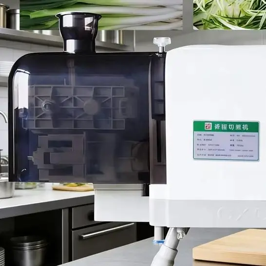 

Commercial Electric Onion Slicer Vegetable Cutter for Hotels Restaurants - Efficient Onion And Pepper Slicing Machine