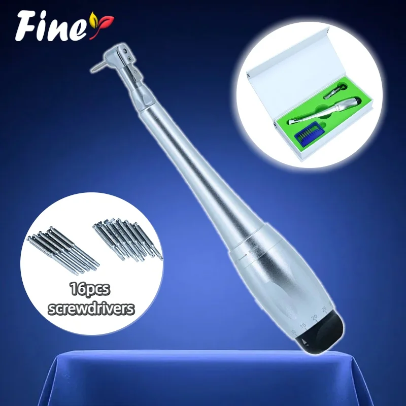 

Finer Dental Implant Torque Wrench Hex Driver Dental Implant Instruments Dental Implant Screwdriver Set 16Pcs Screwdrivers