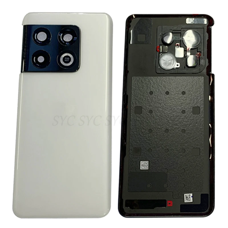 Original Rear Door Battery Cover Housing Case For OnePlus 10 Pro Back Cover with Camera Frame Lens Logo Repair Parts