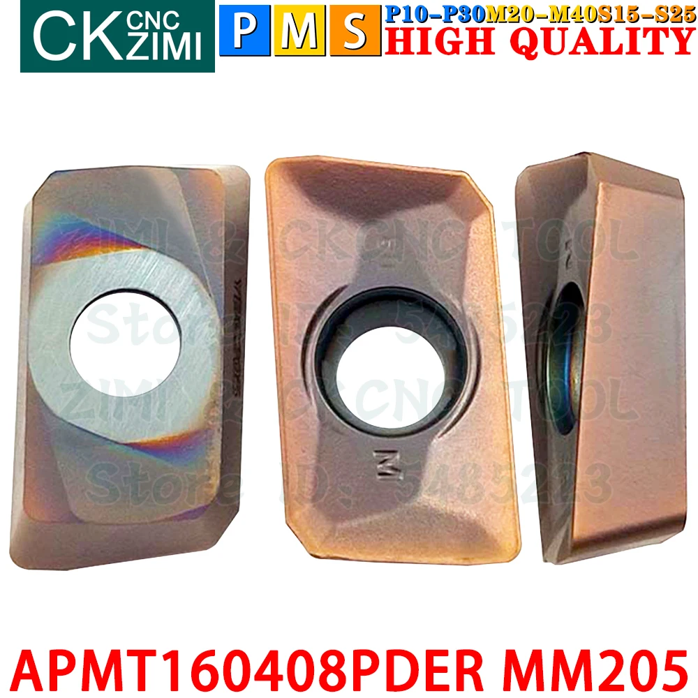 

APMT160408PDER MM205 APMT 160408 PDER MM205 APMT1604 Твердосплавные пластины Фрезерование уступов Пластины инструмент Токарный станок по металлу с ЧПУ Фрезерный инструмент со сменными пластинами для нержавеющей стали