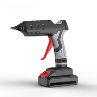 Cordless Battery Hot-Melt Glue Gun Electric Repair DIY Tool with Copper Nozzle Plastic Material Grade Heat Guns