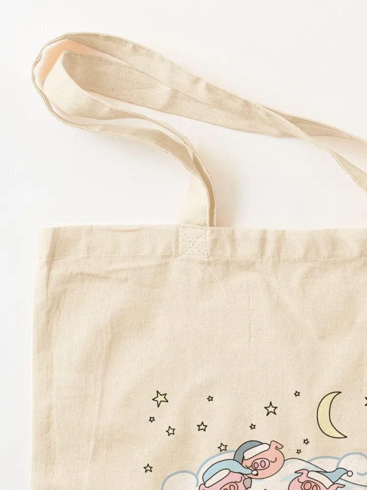 Bedtime Giddy Piggies Tote Bag the tote bag Women's bag Shopping bags shopper woman