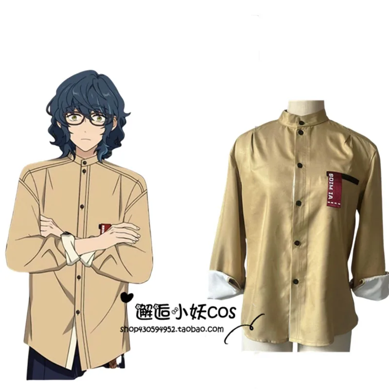 Anime Aoba Tsumugi Cosplay Costume For Men Women Long Sleeve Shirt Daily Outfit Wig Earrings Halloween Carnival Party Suit view 2