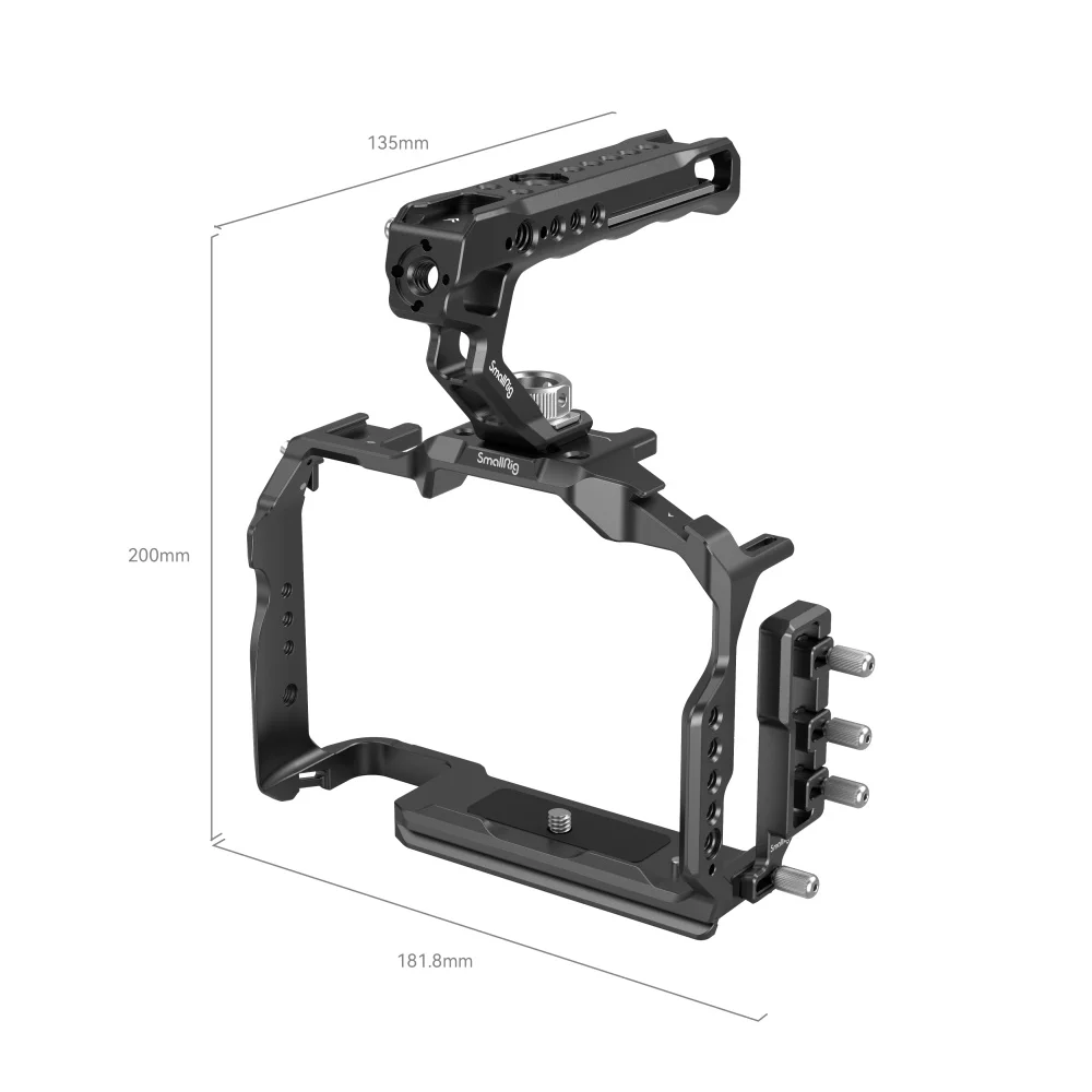 SmallRig Cage L-Bracket Handheld Cage Kit for Nikon Z 8 Z8 Camera Cage with MB-N12 Battery Grip 3982 3940 3941 3942