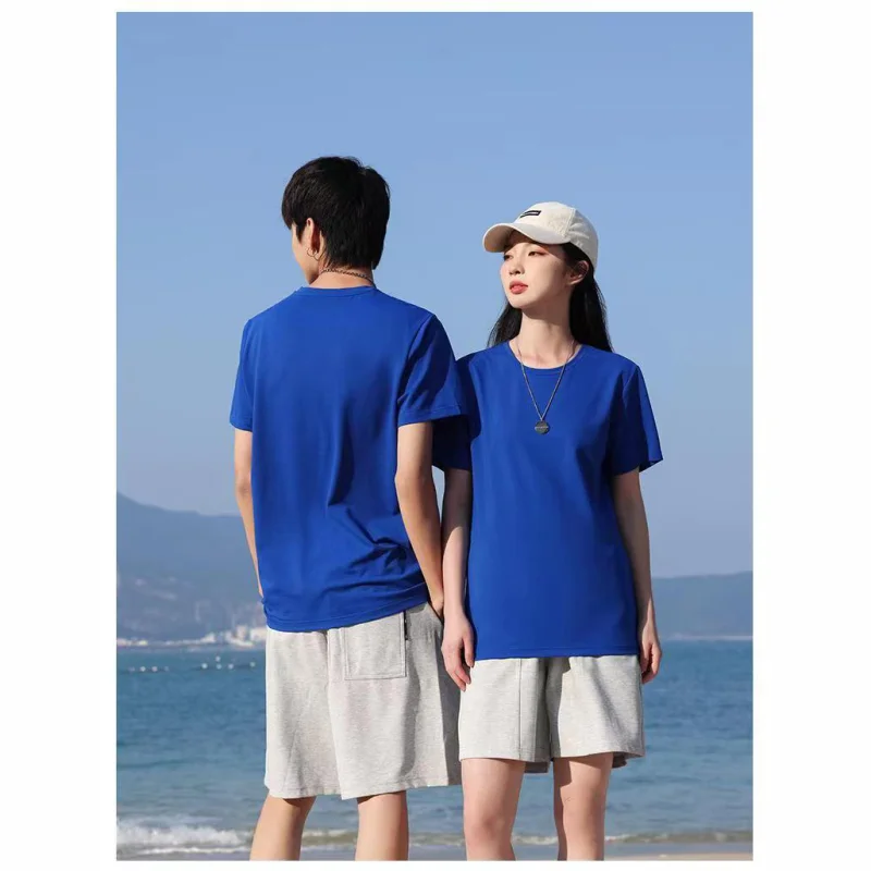 男性と女性のための半袖Tシャツ,夏とカジュアル,ユニークなデザイン,速乾性,8色