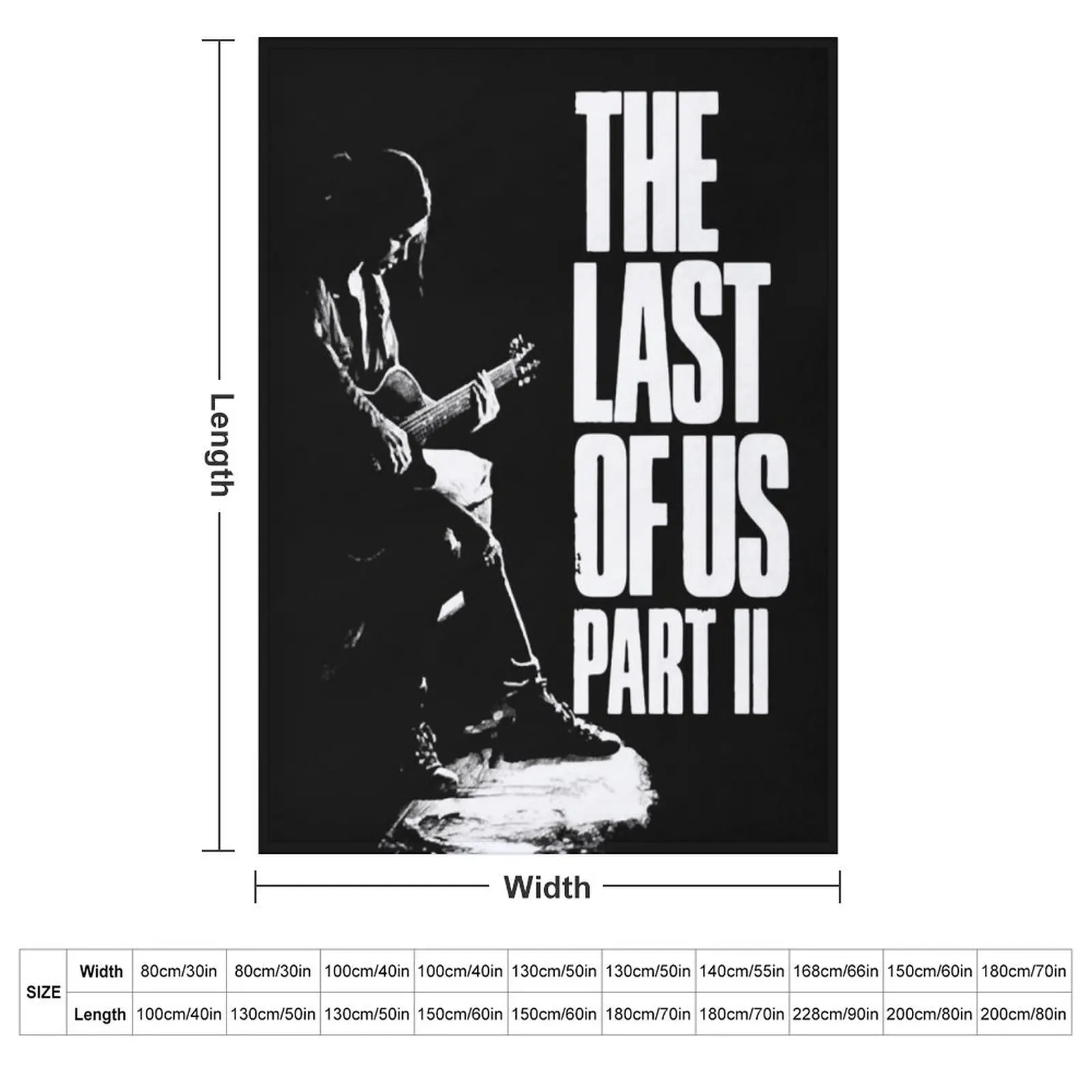 The Last of Us Part 2 Classic Throw Blanket Decorative Beds Warm Blankets