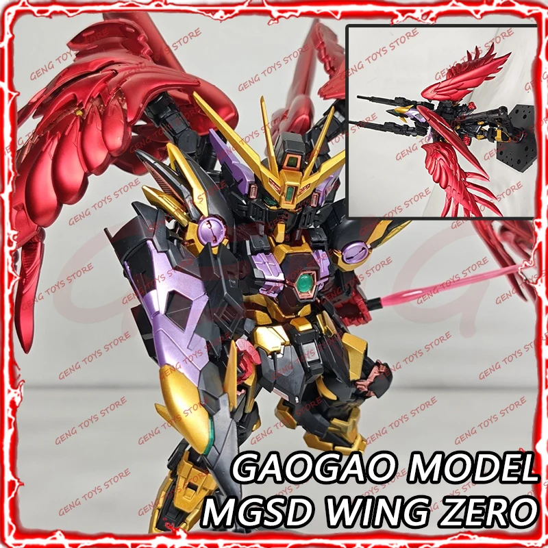 

In Stock GAOGAO MGSD Wing Zero EW Lelouch Ver. Action Figure XXXG-00W0 Anime Figures Assembly Model Kit Plastic Toys Free Gift