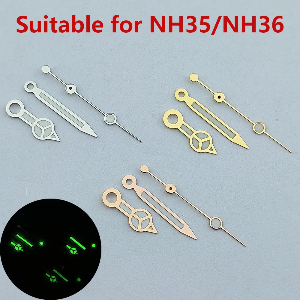 NH35 hands Watch hands NH36 hands Green luminous watch accessories watch pointer