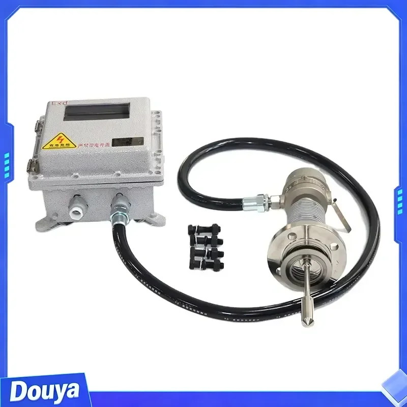 Explosion-proof Inline Vibration Viscometer High Temp 350 0.5% Accuracy Measures Viscosity Conductive Silver Paste Insulating