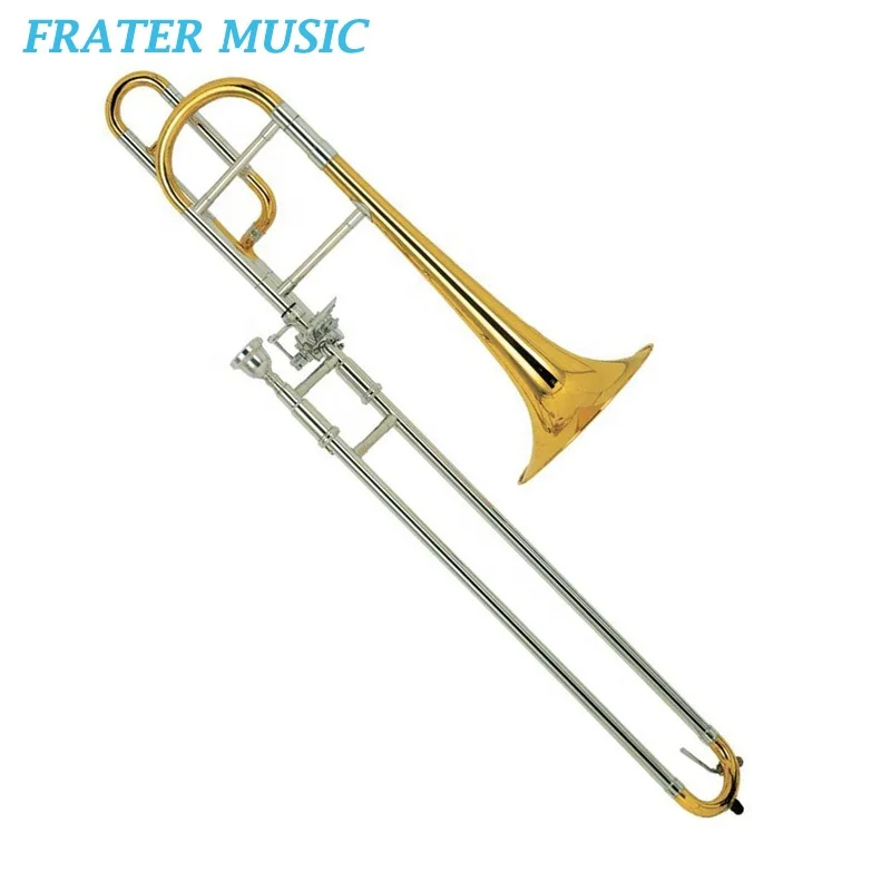 

High grade Gold lacquer Eb key Alto series Piccolo Trombone (JTB-340)