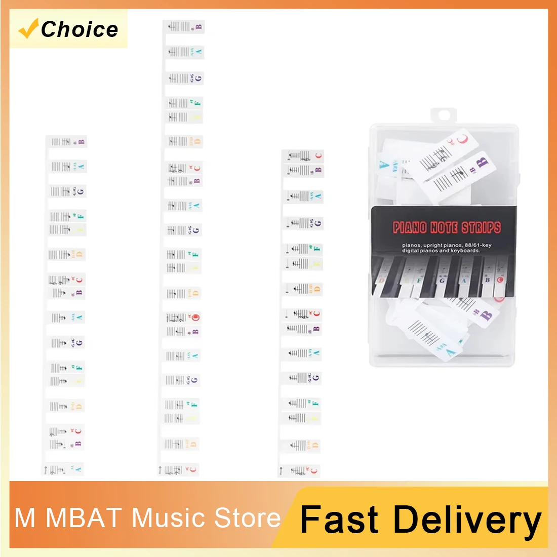 88 Keys Piano Stick…